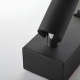 Modern Rectangular LED Wall Sconce with USB Charging Port and Manual Switch Bedside Reading Lamp