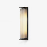 Modern Rectangular Stainless Steel Outdoor LED Wall Sconce IP65 Waterproof Exterior Lighting
