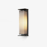 Modern Rectangular Stainless Steel Outdoor LED Wall Sconce IP65 Waterproof Exterior Lighting