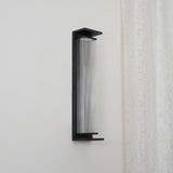 Modern Rectangular Stainless Steel Outdoor LED Wall Sconce IP65 Waterproof Exterior Lighting
