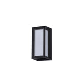 Modern Rectangular Waterproof LED Wall Sconce Industrial Outdoor Garden Porch Light