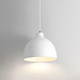 Modern Resin Bowl Pendant Light Hanging Ceiling Lamp for Kitchen and Dining Room