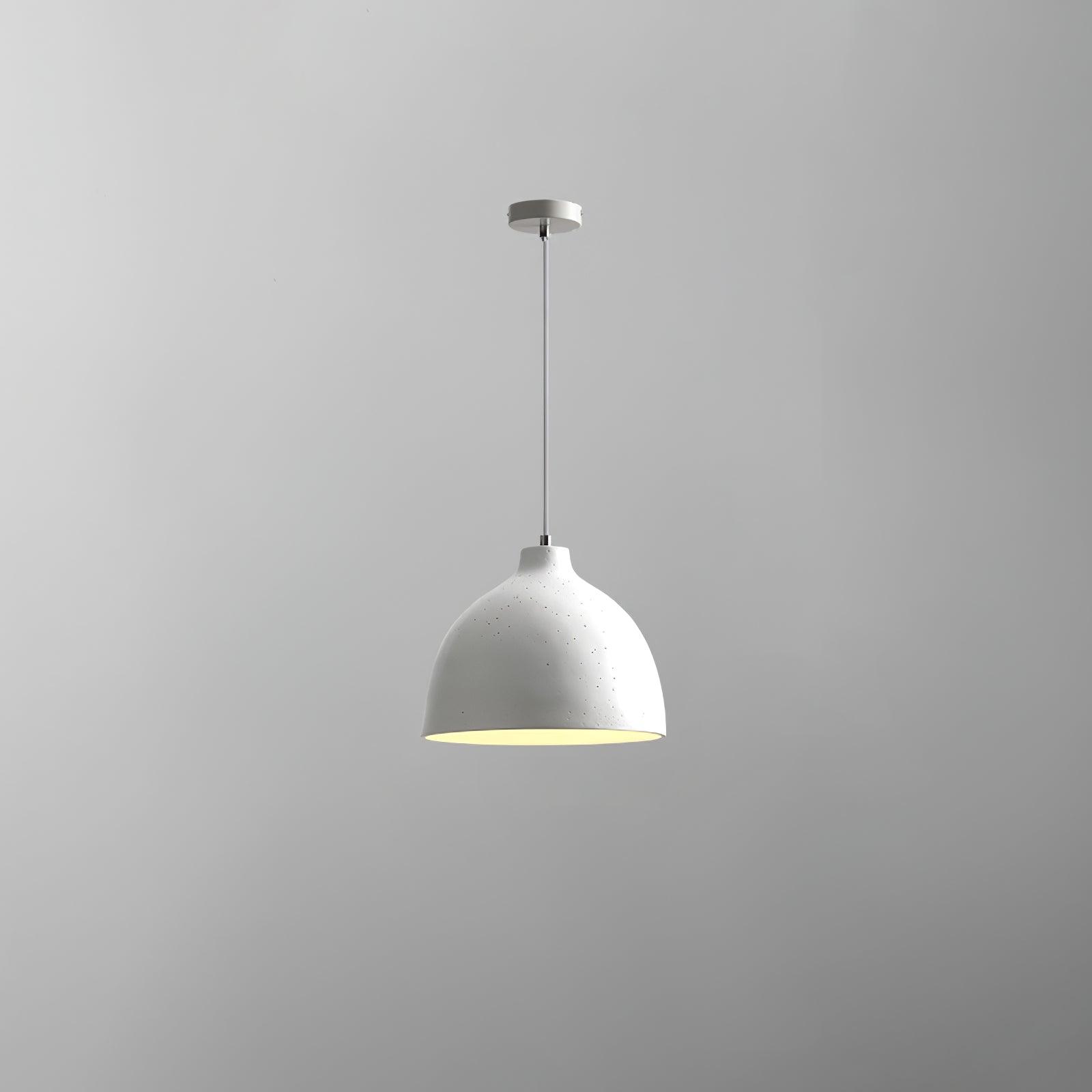 Modern Resin Bowl Pendant Light Hanging Ceiling Lamp for Kitchen and Dining Room