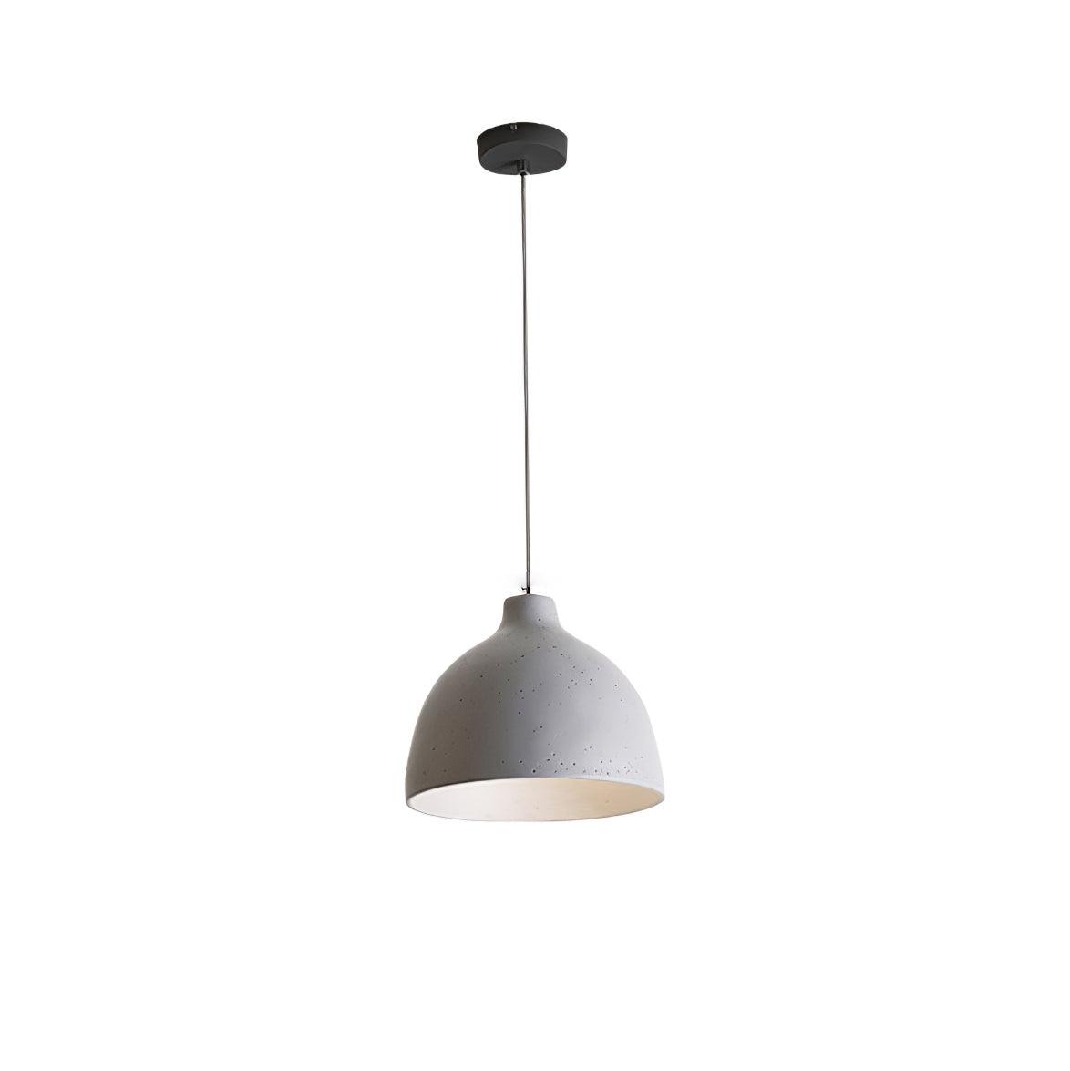 Modern Resin Bowl Pendant Light Hanging Ceiling Lamp for Kitchen and Dining Room