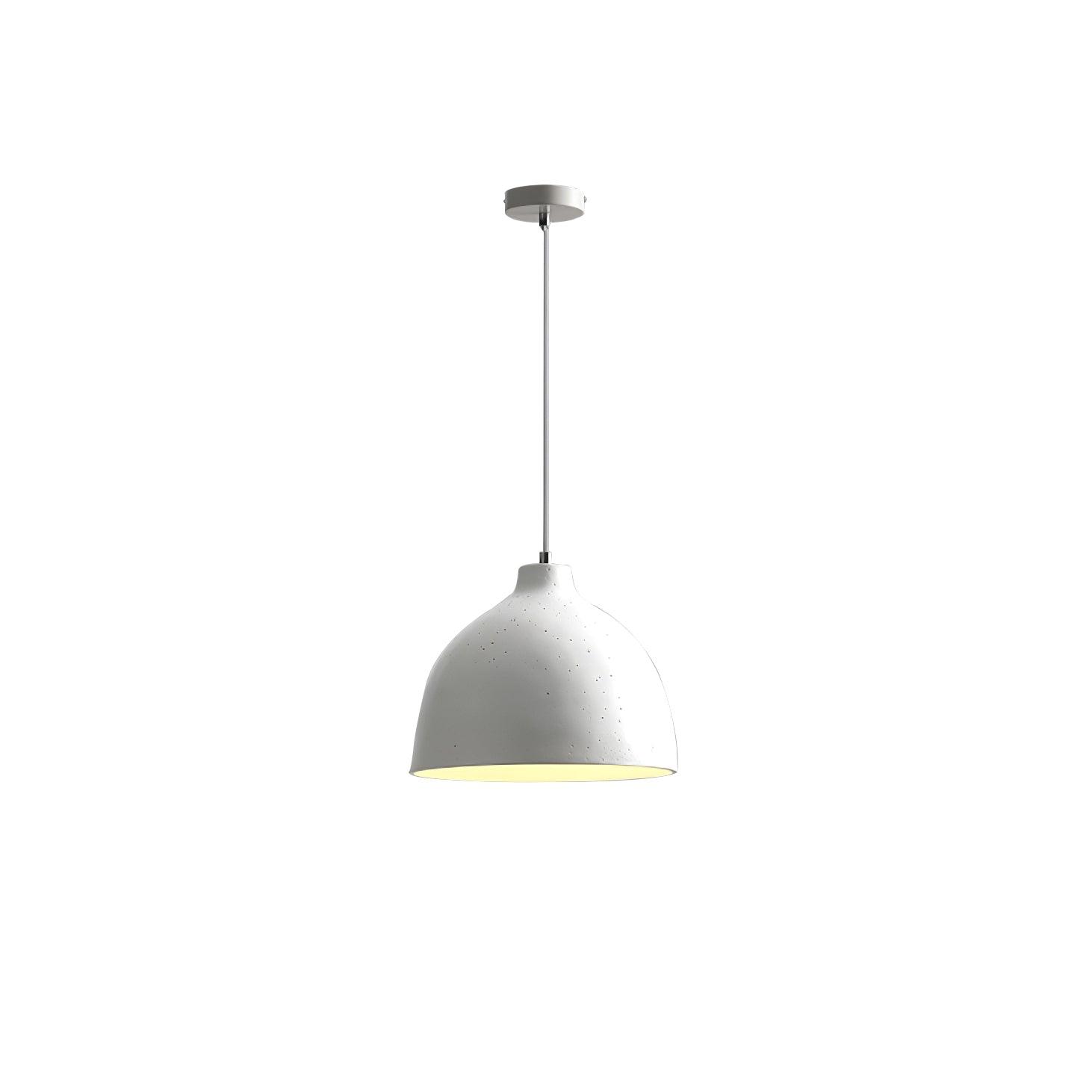 Modern Resin Bowl Pendant Light Hanging Ceiling Lamp for Kitchen and Dining Room