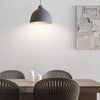 Modern Resin Dome Pendant Light with Adjustable Hanging Cord for Kitchen and Dining Room