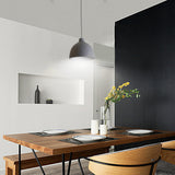Modern Resin Dome Pendant Light with Adjustable Hanging Cord for Kitchen and Dining Room
