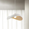 Modern Resin Flow Form Layered Pendant Light Organic Sculptural Ceiling Lamp
