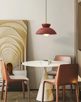 Modern Resin Inverted Cone Pendant Light for Dining Room and Kitchen Island