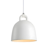 Modern Resin Semicircle Bell Pendant Light Nordic Minimalist Art Chandelier for Dining Room Kitchen Island