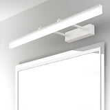 Modern Retractable LED Bathroom Vanity Light Over Mirror Stainless Steel Fixture Acrylic Bar