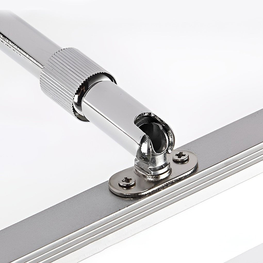 Modern Retractable LED Bathroom Vanity Light Over Mirror Stainless Steel Fixture Acrylic Bar
