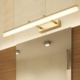 Modern Retractable LED Bathroom Vanity Light Over Mirror Stainless Steel Fixture Acrylic Bar
