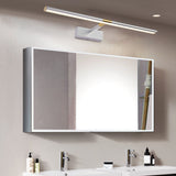 Modern Retractable LED Bathroom Vanity Mirror Light with Adjustable Matte Aluminum Rod