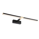 Modern Retractable LED Bathroom Vanity Mirror Light with Adjustable Matte Aluminum Rod