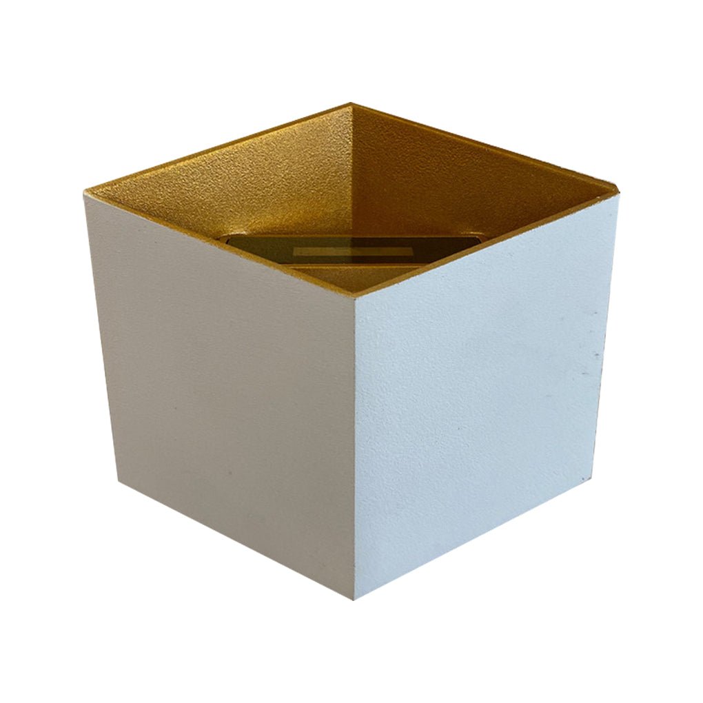 Modern Rhombus LED Outdoor Wall Light Waterproof Exterior Up and Down Sconce for Patio and Garden
