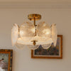 modern-ribbed-glass-chandelier-ceiling-lamp-with-clear-panels-and-gold-finish-hardware