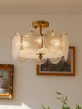 modern-ribbed-glass-chandelier-ceiling-lamp-with-clear-panels-and-gold-finish-hardware