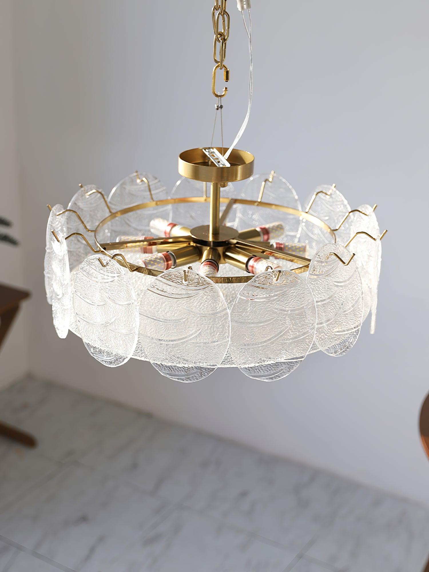 modern-ribbed-glass-chandelier-ceiling-lamp-with-clear-panels-and-gold-finish-hardware