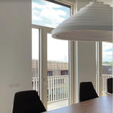 Modern Rice Field Acoustic Ceiling Lamp with Sound Absorbing Melamine Foam and Resin Finish