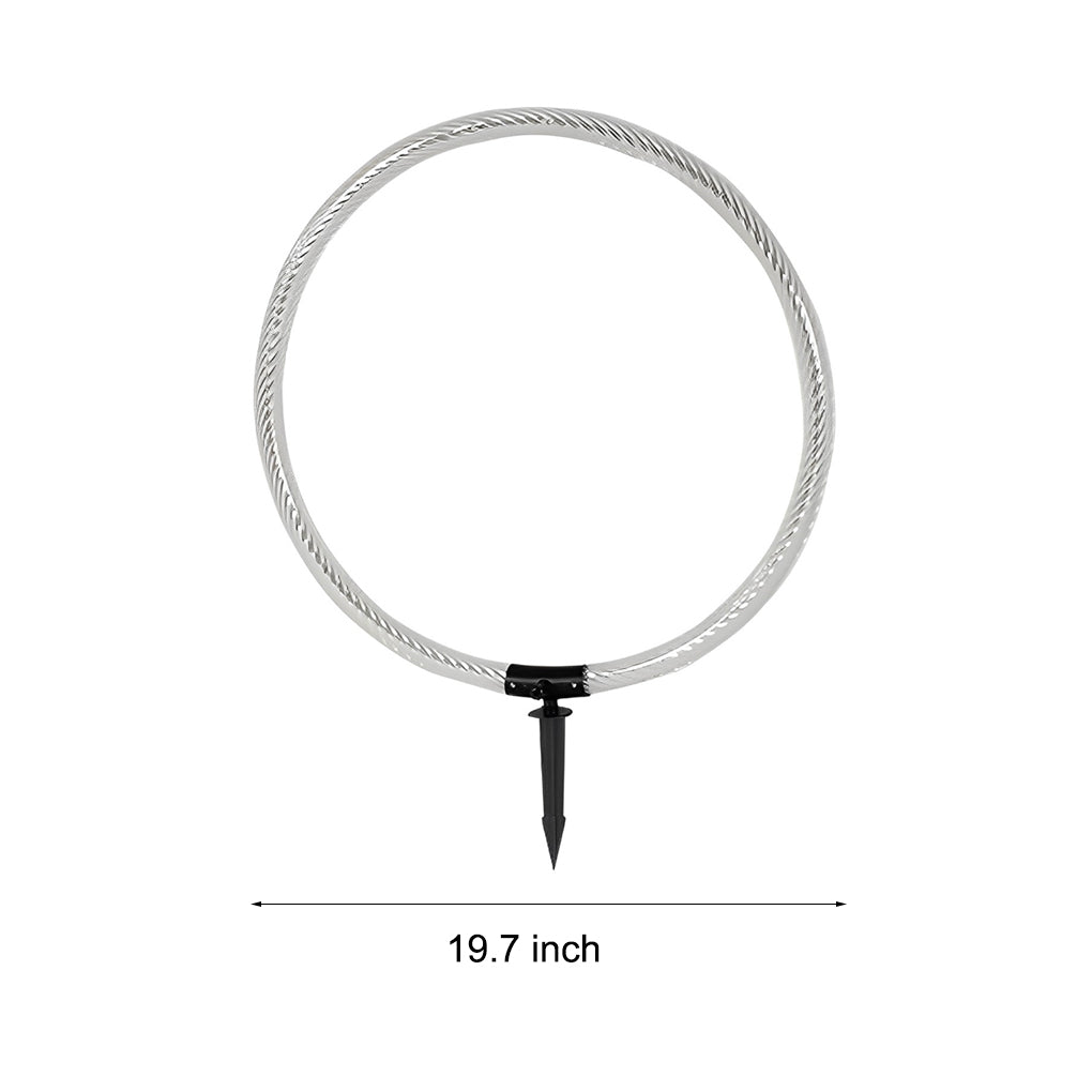 Modern Ring LED Waterproof Outdoor Landscape Lighting for Lawn and Garden Path