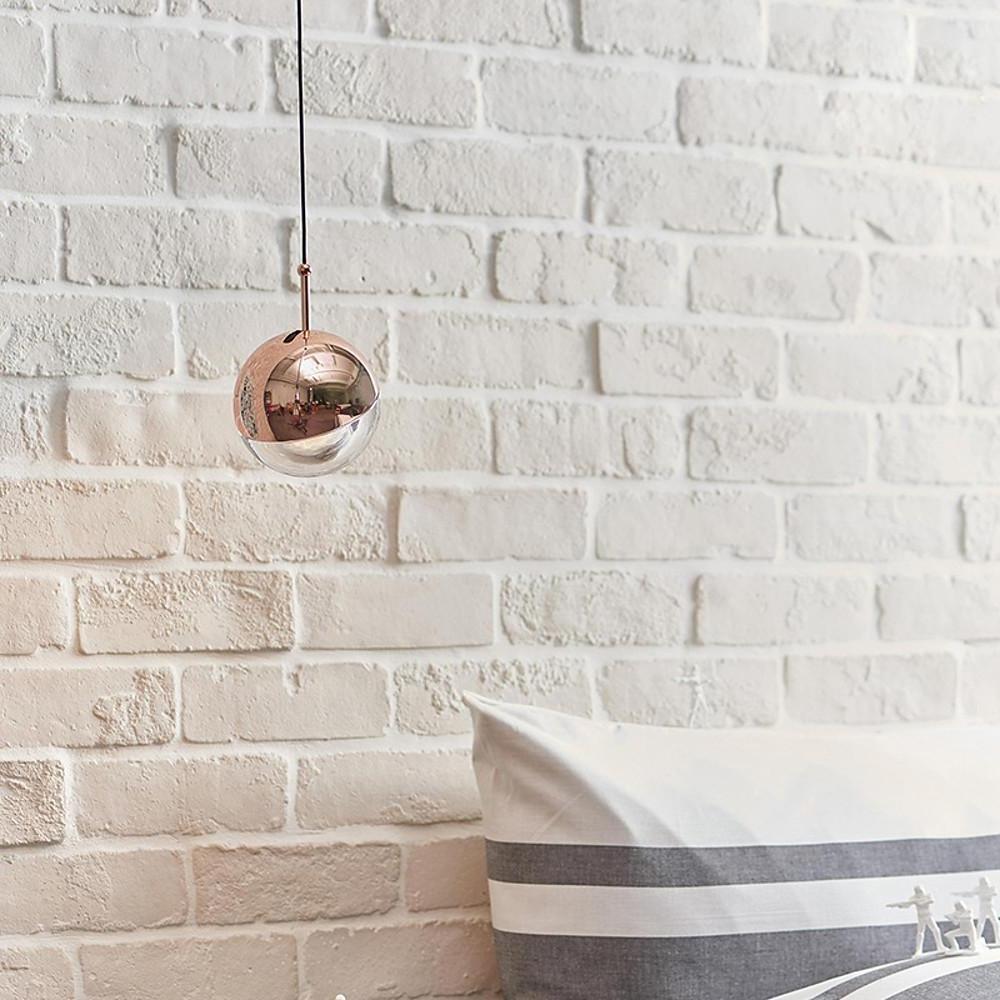 Modern Rose Gold Crystal Globe LED Pendant Light Adjustable Hanging Lamp for Dining Room