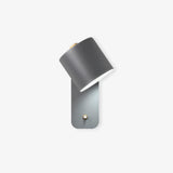 Modern Rotatable Cylinder Wall Lamp Adjustable Metal Sconce for Bedroom and Living Room