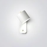 Modern Rotatable Cylinder Wall Lamp Adjustable Metal Sconce for Bedroom and Living Room