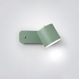 Modern Rotatable Cylinder Wall Lamp Adjustable Metal Sconce for Bedroom and Living Room