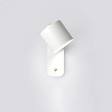 Modern Rotatable Cylinder Wall Lamp Adjustable Metal Sconce for Bedroom and Living Room
