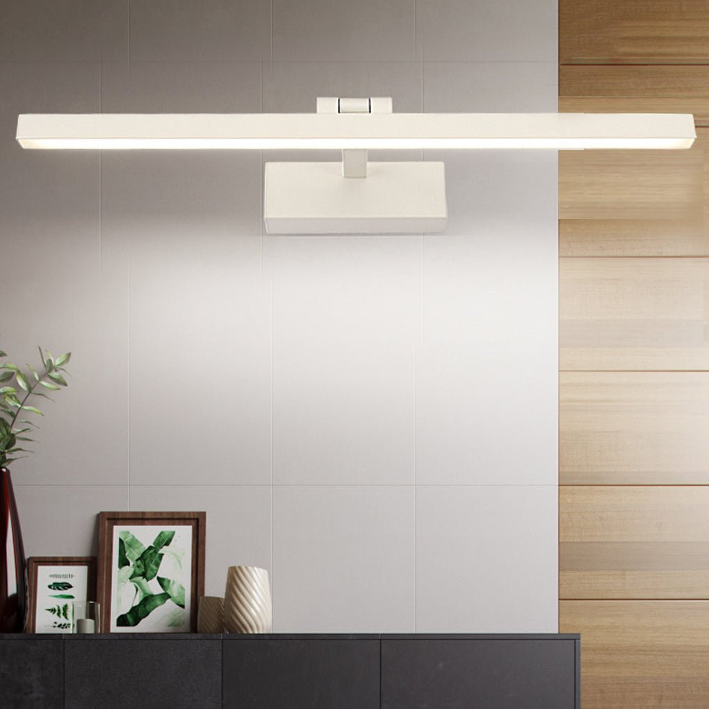 Modern Rotatable LED Bathroom Vanity Light Linear Adjustable Wall Sconce Lighting