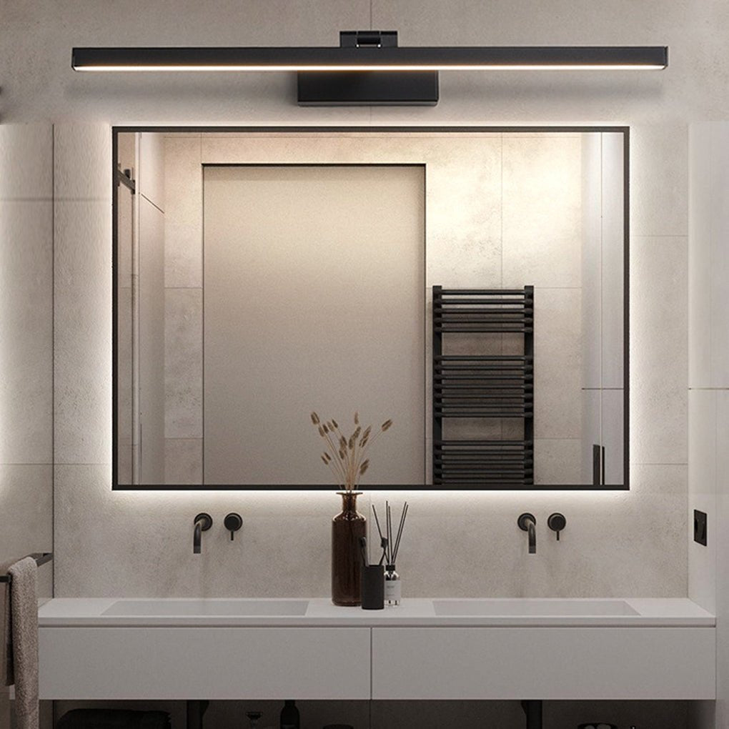 Modern Rotatable LED Bathroom Vanity Light Linear Adjustable Wall Sconce Lighting