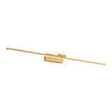 Modern Rotatable LED Mirror Vanity Light Copper Wall Sconce for Bathroom and Dressing Room