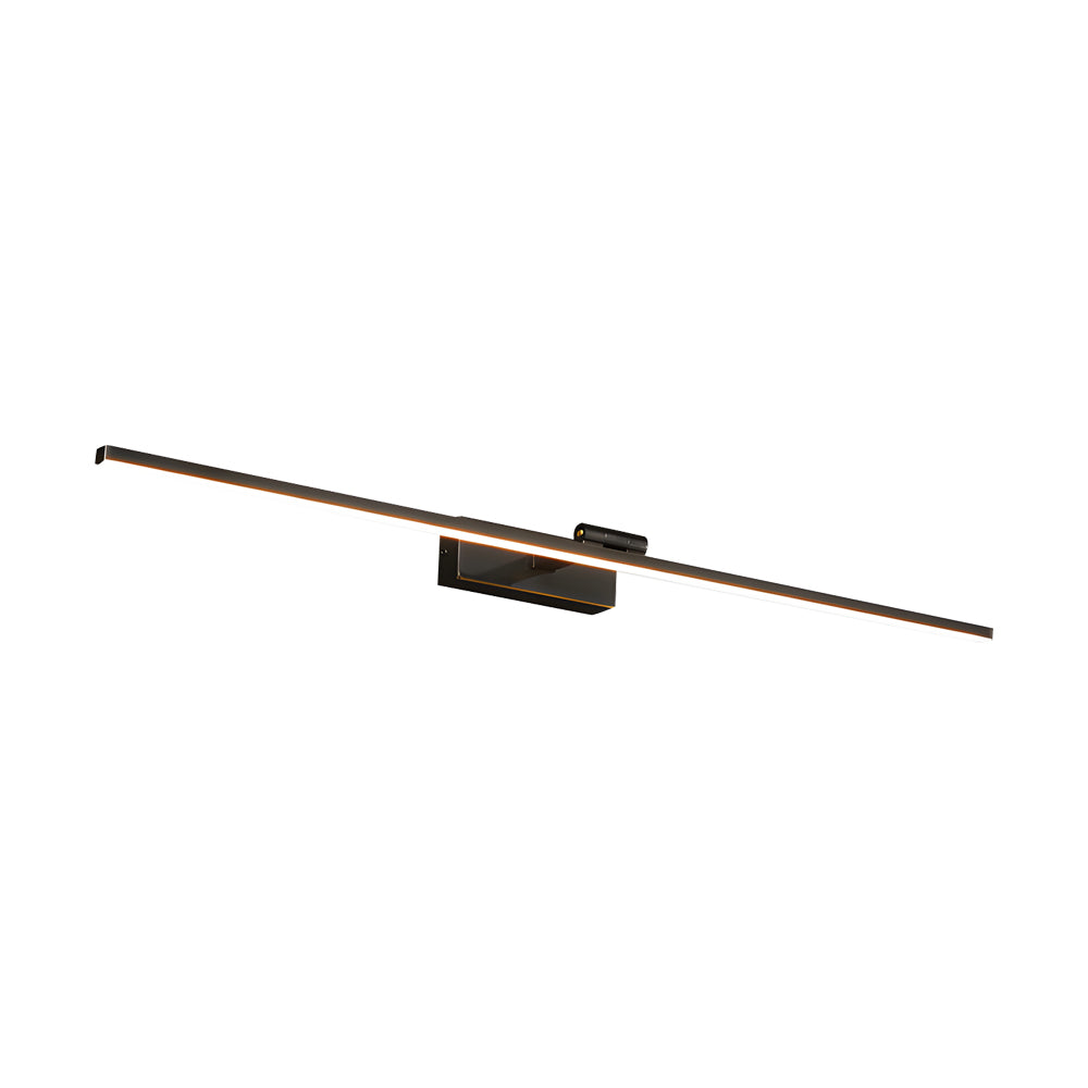 Modern Rotatable LED Mirror Vanity Light Copper Wall Sconce for Bathroom and Dressing Room