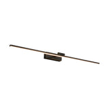 Modern Rotatable LED Mirror Vanity Light Copper Wall Sconce for Bathroom and Dressing Room