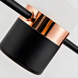 Modern Rotatable LED Nordic Chandelier Electroplated Metal Pendant Light for Dining Room