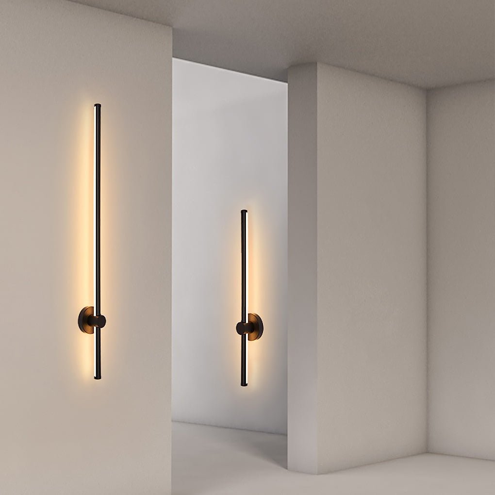 Modern Rotatable LED Wall Sconce with 3 Color Dimming for Living Room and Bedroom