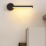 Modern Rotatable LED Wall Sconce with 3 Color Dimming for Living Room and Bedroom