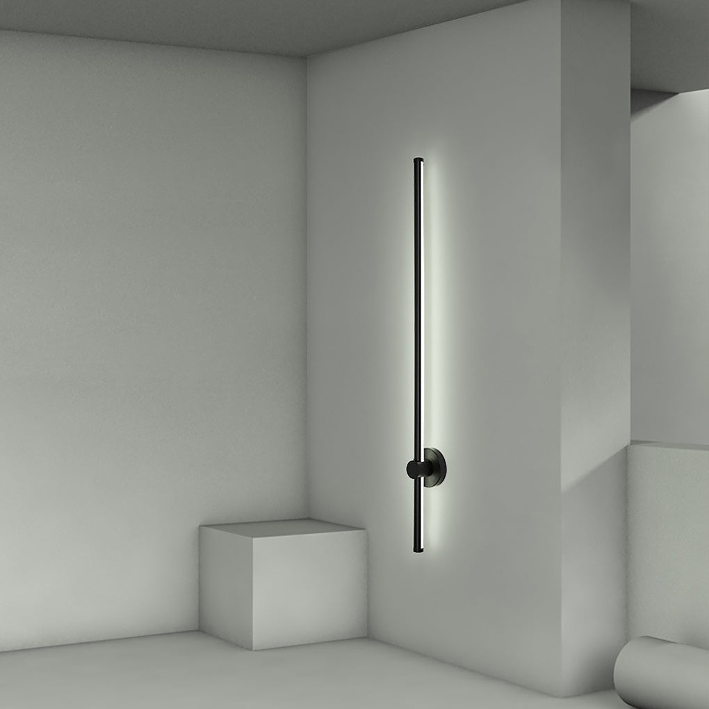 Modern Rotatable LED Wall Sconce with 3 Color Dimming for Living Room and Bedroom