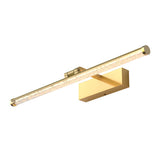Modern Rotatable Seeded Acrylic LED Vanity Light Dimmable Bathroom Wall Sconce