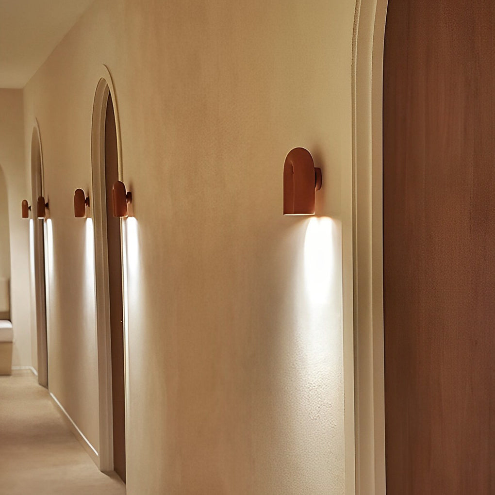 Modern Rotatable U Shaped LED Wall Lamp Nordic Style Industrial Water Pipe Sconce Lighting