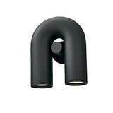 Modern Rotatable U Shaped LED Wall Lamp Nordic Style Industrial Water Pipe Sconce Lighting