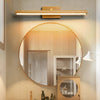Modern Rotatable Wood LED Bathroom Vanity Light Adjustable 3 Color Temperature Dimming Fixture