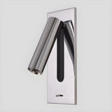 Modern Rotating LED Wall Sconce Adjustable Minimalist Bedside Reading Light Fixture