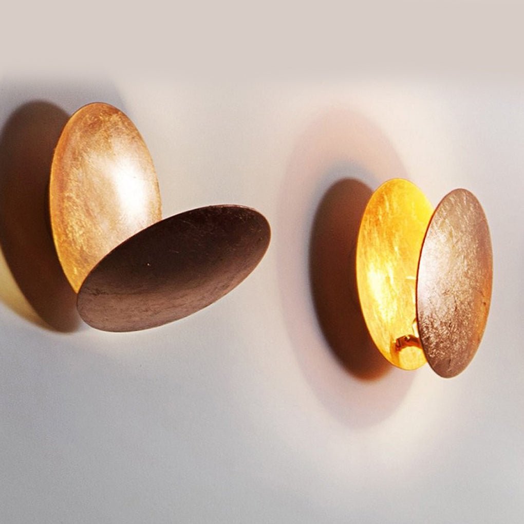 Modern Rotating Moon Design LED Wall Sconce Minimalist Adjustable Bedside Lighting for Stairs and Aisle