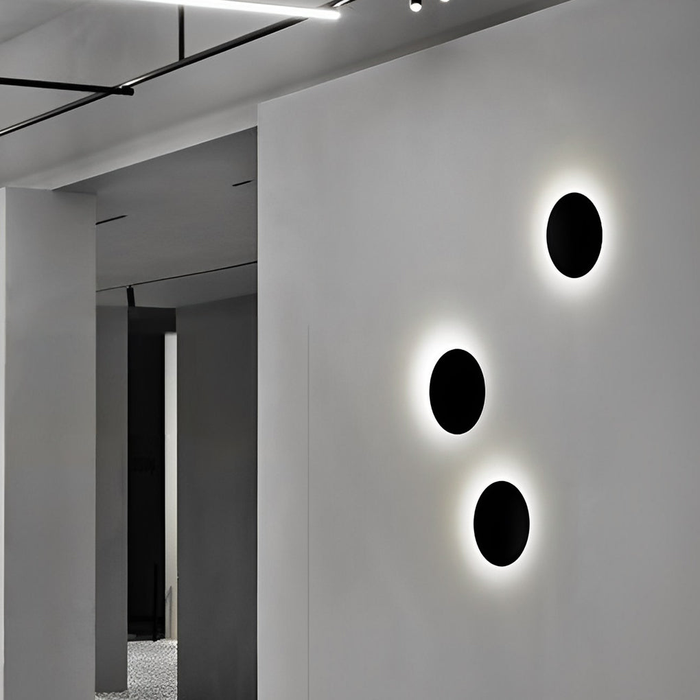 Modern Round 360 Degree Rotatable LED Wall Lamp Adjustable Indoor Sconce Lighting