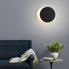 Modern Round 360 Degree Rotatable LED Wall Lamp Adjustable Indoor Sconce Lighting