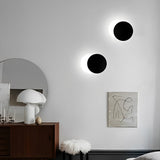 Modern Round 360 Degree Rotatable LED Wall Lamp Adjustable Indoor Sconce Lighting