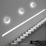 Modern Round 360 Degree Rotatable LED Wall Lamp Adjustable Indoor Sconce Lighting
