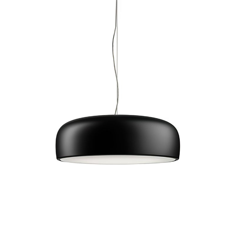 Modern Round Aluminum Pendant Light with Soft Diffused Illumination for Contemporary Interior Decor